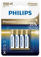 Philips LR03M4B/10 ELEM PREMIUM ALKALI AAA 4-BLISZTER