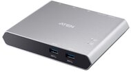 ATEN Switch 2-Port USB-C Dock Switch with Power Pass-through - US3310-AT