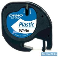 Dymo LT 4m műanyag fehér feliratozógép szalag