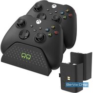Venom VS2881 Xbox Series X & S fekete dupla töltőállomás + 2 db akkumulátor