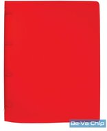 Karton P+P Opaline A4 2cm 4 gyűrűs piros gyűrűskönyv