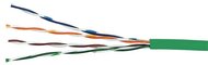 EXCEL Cat.5E UTP 26AWG patchkábel, PVC köpeny, zöld