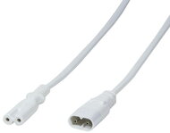Logilink Power Cord, Extension C8 - C7 , 2.0m, white