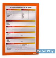 Durable Duraframe A4 2db narancssárga információs keret