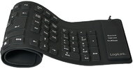 Logilink Keyboard flexibel, black, LogiLink