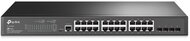 TP-LINK Switch 24x1000Mbps + 4xGigabit SFP + 2 konzol port, Menedzselhető, TL-SG3428