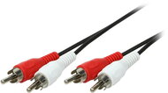 Logilink Audio cable, 2x2 Cinch male, 2,5m