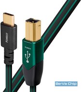 AudioQuest USBFOR201.5CB 1,5m USB 2.0 Type-B - Type-C USB kábel