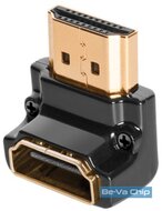 AudioQuest HDM90N HDMI Type A aljzat - Type A aljzat aranyozott csatlakozós 90 fokos adapter