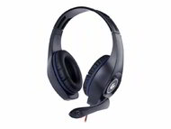 GEMBIRD GHS-05-B gaming headset with volume control blue-black 3.5 mm