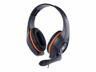 GEMBIRD GHS-05-O gaming headset with volume control orange-black 3.5 mm