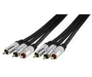 HQAS3811-1.5 1,5m 3xRCA - 3xRCA kábel