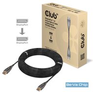 CLUB3D Displayport 1.4 4K120Hz 8K60Hz 20m aktív optikai kábel