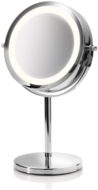 MEDISANA CM 840 Megvilágított, nagyítós kozmetikai + normál tükör, 5x nagyítás