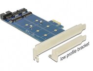 Delock PCI-E x1 2 portos M.2 NGFF adapter