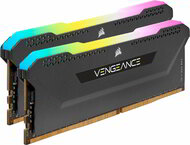 Corsair 32GB 3600MHz DDR4 Kit 2x16GB DIMM CL18 VENGEANCE RGB PRO SL Black 1.35V XMP 2.0 - CMH32GX4M2D3600C18