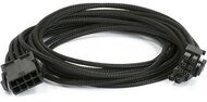PHANTEKS 6+2-Pin PCIe 50cm hosszabbító - sleeved black