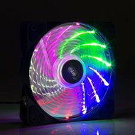 AKYGA System Fan AW-12D-LED 120mm 15 LED rainbow Molex