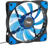 AKYGA System Fan AW-12E-BL 120mm 33 LED blue Molex