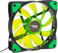 AKYGA System Fan AW-12E-BG 120mm 33 LED green Molex