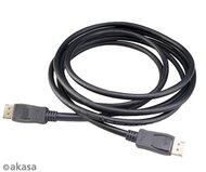 Akasa 8K Displayport kábel - 3m - AK-CBDP23-30BK