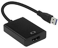 Gembird USB 3.0 apa ->HDMI anya Adapter Fekete