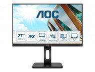 AOC 27" Q27P2Q - IPS panel 2560x1440 16:9 75Hz 4ms 1000:1 300cd speaker Pivot D-Sub HDMI DP