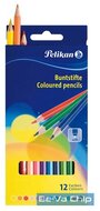 Pelikan lakkozott 12db-os vegyes színű színes ceruza