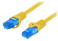 LANBERG patchcord cat.6A FTP 0.5m yellow