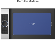 XP-PEN Grafikus tábla - Deco Pro M (11"x6", 5080 LPI, PS 8192, 200 RPS, 8 gomb, USB-C)