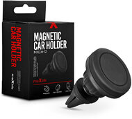 Maxlife univerzális szellőzőrácsba illeszthető mágneses PDA/GSM autós tartó - Maxlife MXCH-12 Magnetic Car Holder - fekete