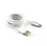 Sbox SX-536305 USB - USB-C M/M kábel - 1m - fehér