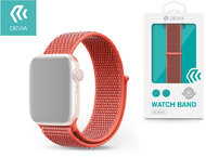 Apple Watch lyukacsos sport szíj - Devia Deluxe Series Sport3 Band - 38/40 mm - nectarine
