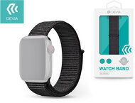 Apple Watch lyukacsos sport szíj - Devia Deluxe Series Sport3 Band - 42/44 mm - black