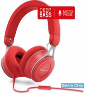 Energy Sistem EN 446902 Headphones Urban 3 Mic mikrofonos piros fejhallgató