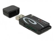 DELOCK kártyaolvasó USB 2.0 SD MicroSD