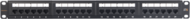 NIKOMAX Patch panel UTP, Essential Series, CAT6, 24 portos, szerszámmal szerelhető, 1U