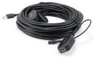 Equip Kábel - 133348 (Aktív, USB3.0, A-A hosszabbítókábel, apa/anya, duplán árnyékolt, 15m)