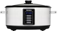 TESLA SlowCook S700 lassúfőző edény (SlowCooker), 6,5 liter, 300 W, teflon, hőmérséklet megtartás