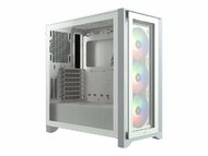 Corsair iCUE 4000X RGB Tempered Glass Mid-Tower White case
