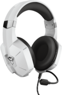 Trust Fejhallgató - GXT 323W Carus PS5 (mikrofon; hangerőszabályzó; 3.5mm jack; nagy-párnás; fehér; PS4, PS5, Xbox, PC)