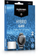 Samsung Galaxy Watch 3 (41 mm) rugalmas üveg képernyővédő fólia - MyScreen Protector Hybrid Glass - 2 db/csomag - transparent