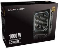 LC Power 1000W LC1000M V2.31 - Super Silent Modular Series - LC1000M V2.31