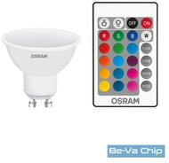 Osram Star+ RGBW/műanyag ház 4,5W/250lm/2700K/GU10 távirányítható LED PAR16 spot fényforrás