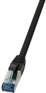Logilink Patch Cable Cat.6A S/FTP - PUR 1,00m, black
