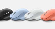 Microsoft Bluetooth Ergonomic Mouse, pasztellkék