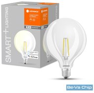 Ledvance Smart+ Wifi vezérlésű 5,5W 2700K E27 dimmelhető filament nagygömb LED fényforrás