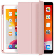 Apple iPad 10.2 (2019/2020) védőtok (Smart Case) on/off funkcióval, Apple Pencil tartóval - pink (ECO csomagolás)
