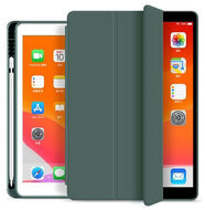 Apple iPad 10.2 (2019/2020) védőtok (Smart Case) on/off funkcióval, Apple Pencil tartóval - green (ECO csomagolás)