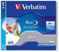 VERBATIM BRV-6N BD-R nyomtatható normál tokos Blu-Ray lemez